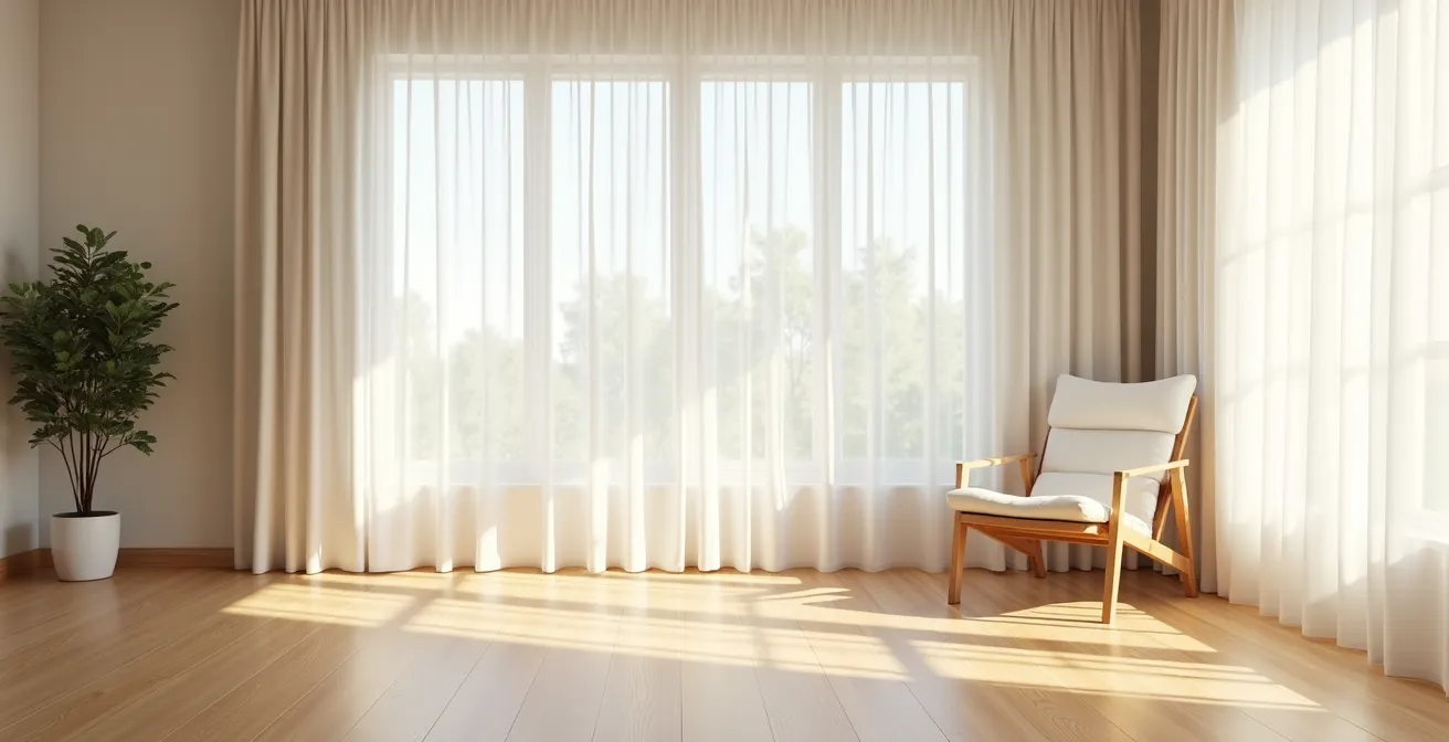 Abstract visualization of the window of tolerance concept showing nervous system regulation zones